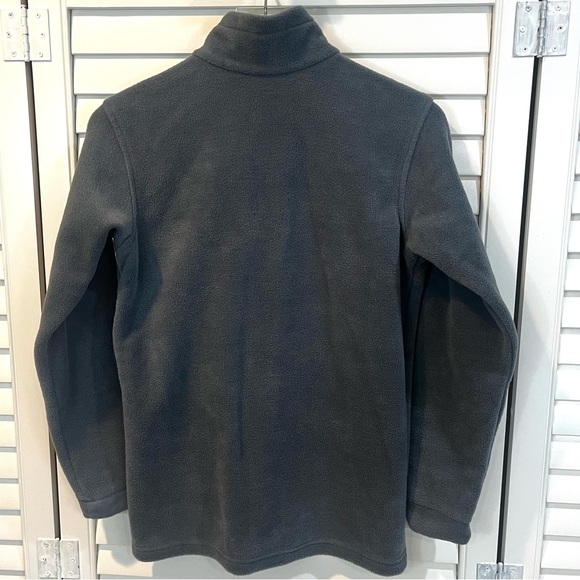 Columbia Kid's Gray Full Zip Fleece Jacket - Picture 5 of 8
